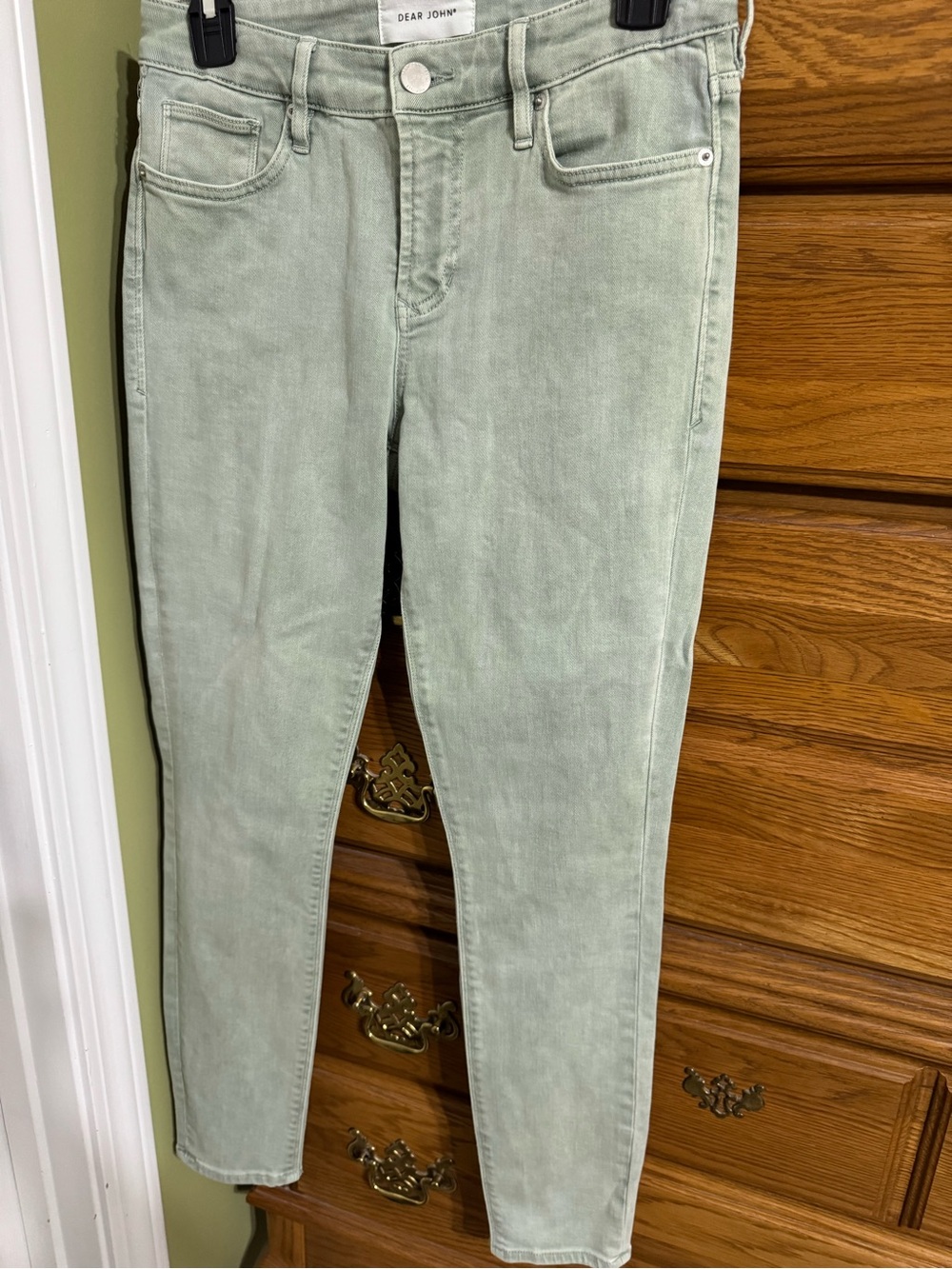 Dear John Pale Mint Skinny Jeans